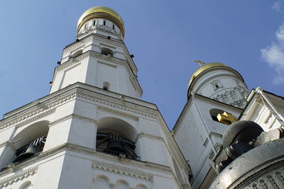 Low angle view of traditional building against sky