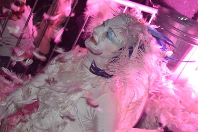 Close up of pink flowers