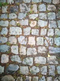 Full frame shot of paving stone