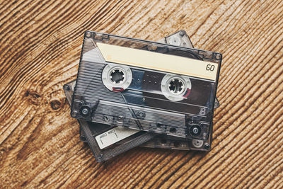 Tape cassettes. retro music. 80s music party. vintage style. analog equipment. back to the past