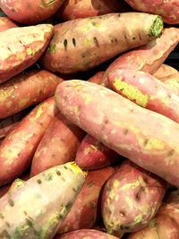 Full frame shot of carrots