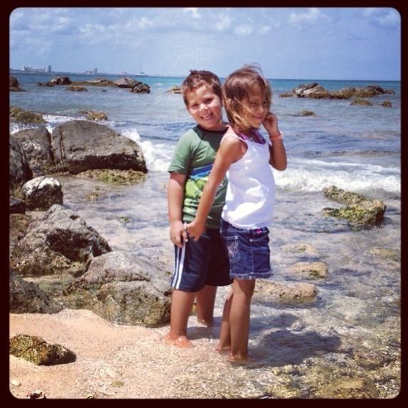 My #"twins"#sea#aruba