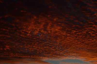 Close-up of sky at night