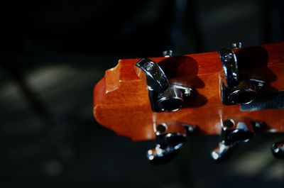 Cropped image of guitar