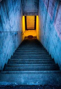 Staircase in old building