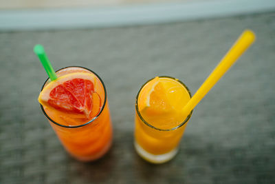 Close-up of drink on table