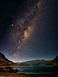Milky way at the neck