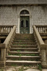 Staircase in old building