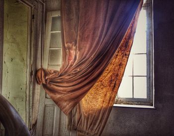 Close-up of curtain