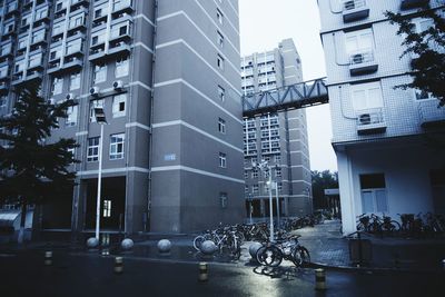 Buildings in city