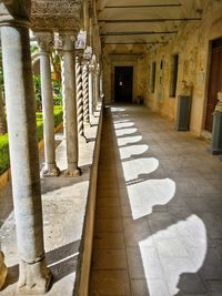 Corridor of building