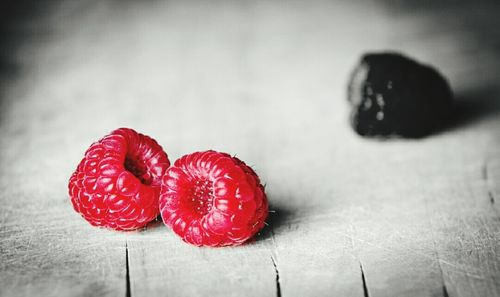 Close-up of strawberries