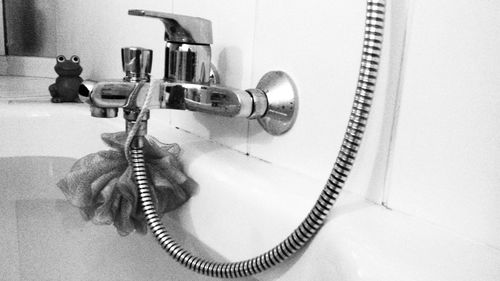 Close-up of metallic objects