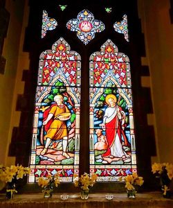 Interior of church