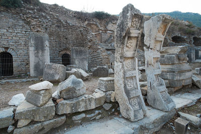 Old ruins of building