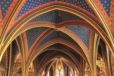 Low angle view of cathedral in temple