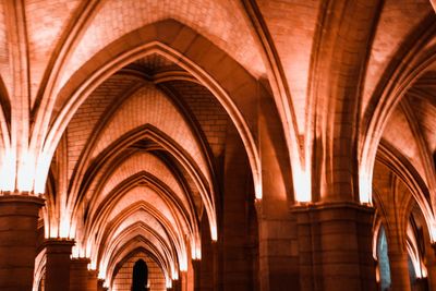 Low angle view of historical building