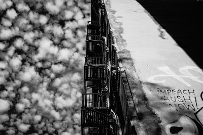 Low angle view of ferris wheel against sky
