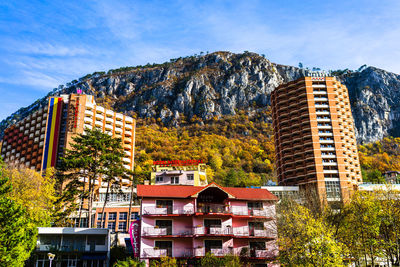 Buildings against sky