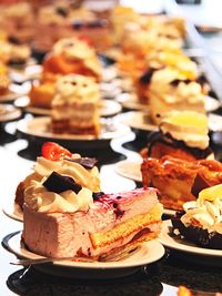 Close-up of dessert in plate