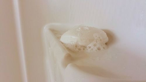 Close-up of ice cream in plate