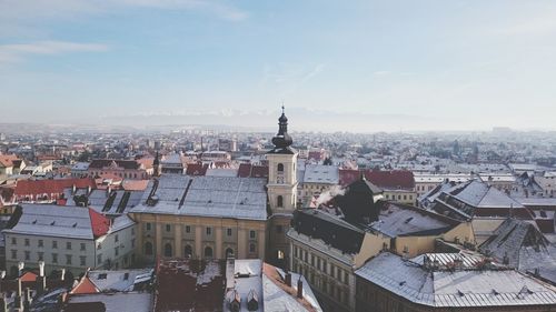 Aerial view of cityscape