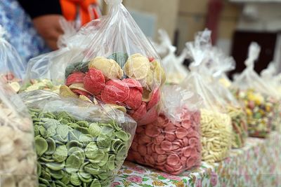 Close-up of food for sale