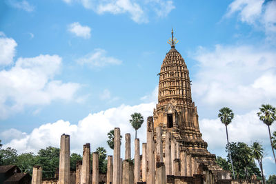 Low angle view of cathedral against sky