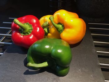 Multi colored tomatoes