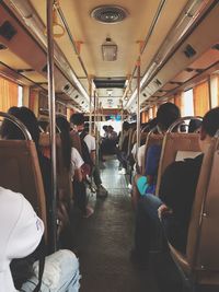 People in bus