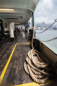 A view of hong kong from the ferry