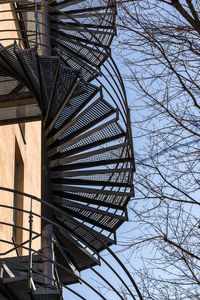 Low angle view of built structure against sky