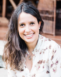 Portrait of smiling young woman