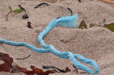 Close-up of blue surface