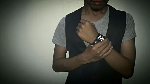 Portrait of young woman