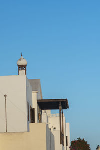 Beautiful chimneys are typical for traditional houses of lanzarote, one of the canary islands.