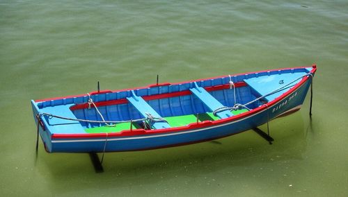 Boats in sea