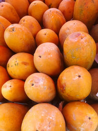 Full frame shot of fruits for sale at market stall