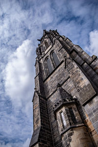 Low angle view of building against sky