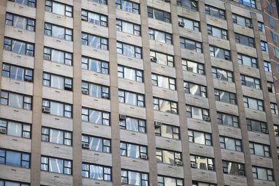 Full frame shot of apartment building