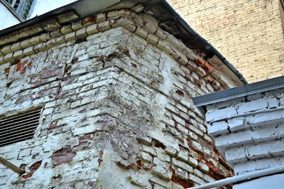 Low angle view of built structure against the sky