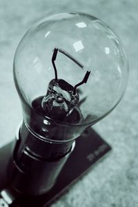 Close-up of light bulb