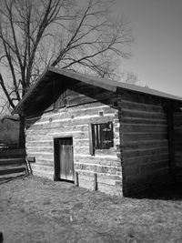 Old house against sky