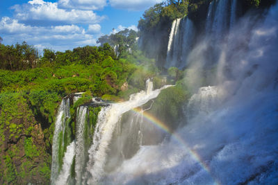 Superb view of iguazu falls