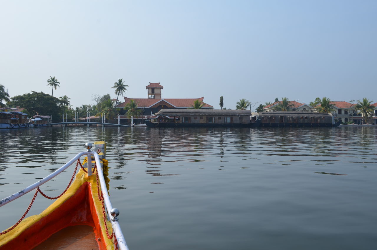 Ship in the river