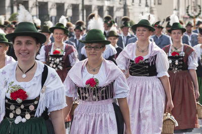Group of people in traditional clothing