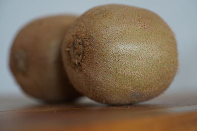Close-up of apple on table