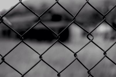 Full frame shot of chainlink fence