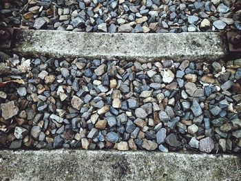 Full frame shot of stone wall