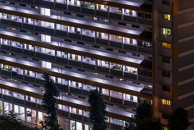 Low angle view of modern building